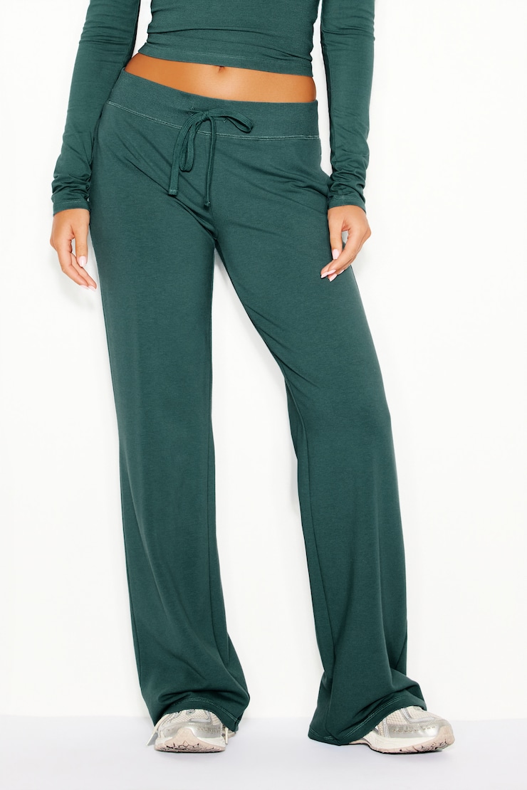 Pantalon liftant StretchTerry™, Tentation sarcelle, large