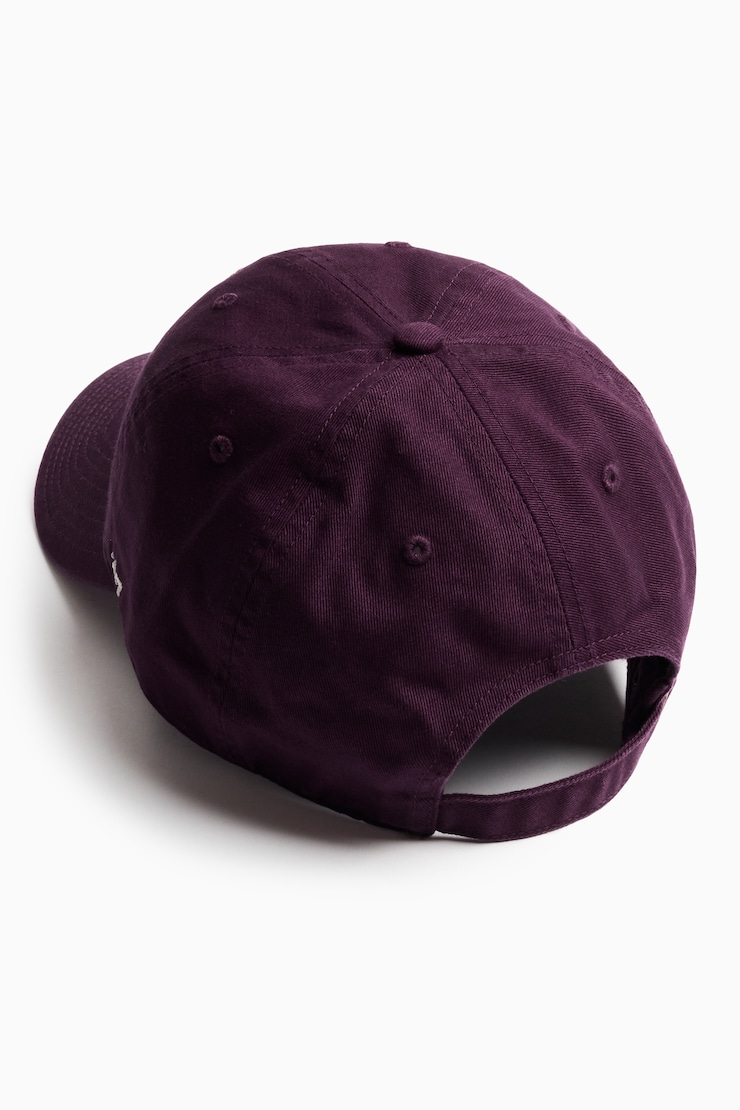 47 BRAND Clean Up Cap - NY, Wild Berry Maroon/White, large