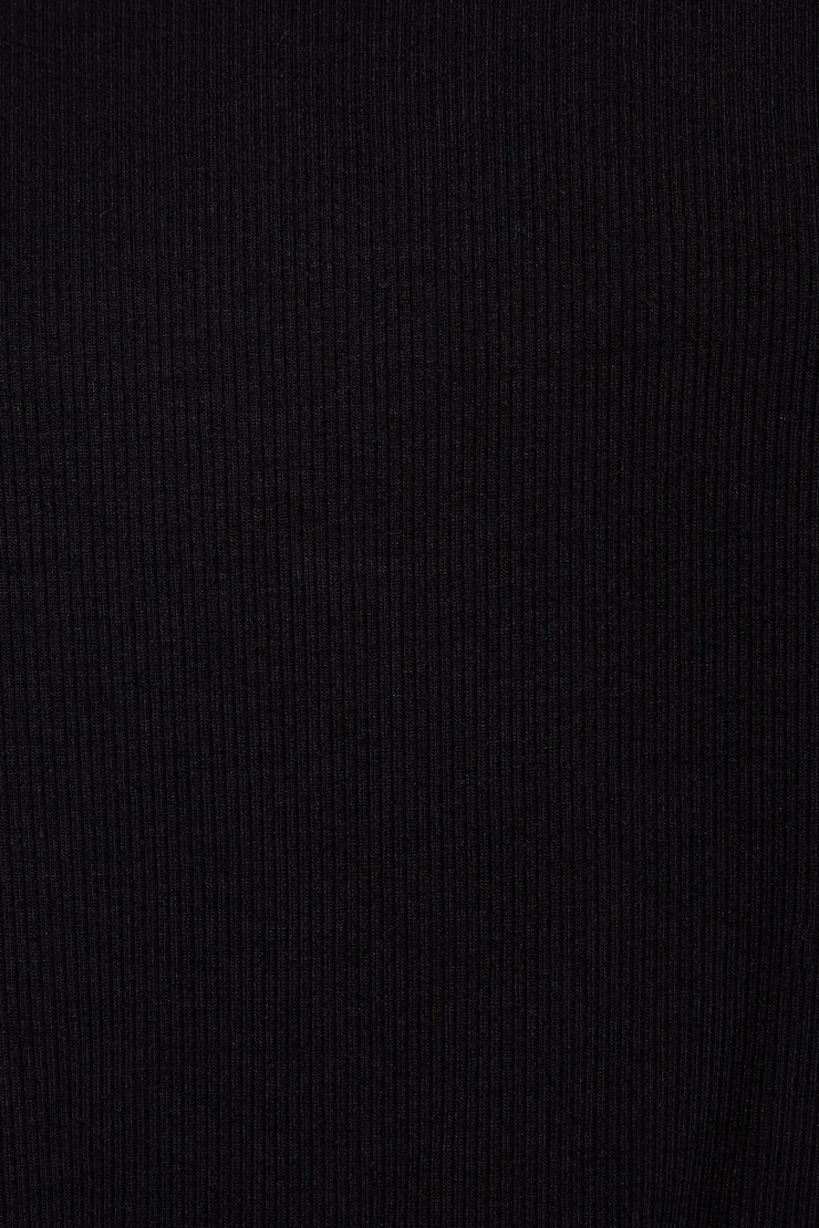 Serene Off Shoulder Long Sleeve Top, Jet Black, large