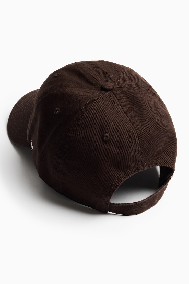 47 BRAND Clean Up Cap  - NY, Chocolate Mousse Brown/White, large