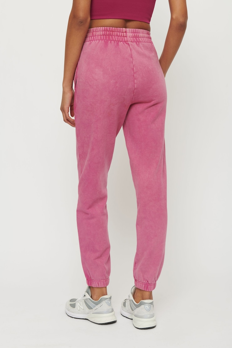 Lafayette French Terry Joggers Garment-Dyed Berry Wine large