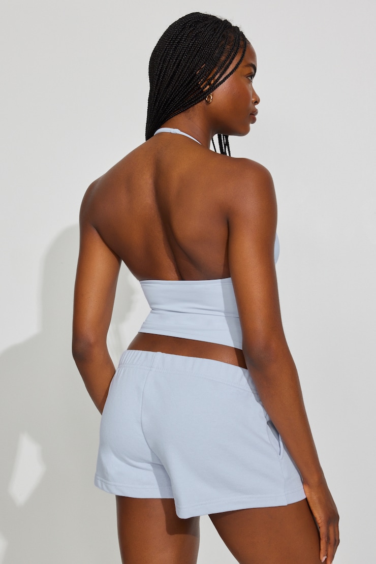 SoftTerry™ Relaxed High Rise Shorts, Blue Flirt, large