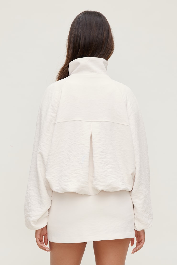 High Neck Airflow Anorak Calming Off White large