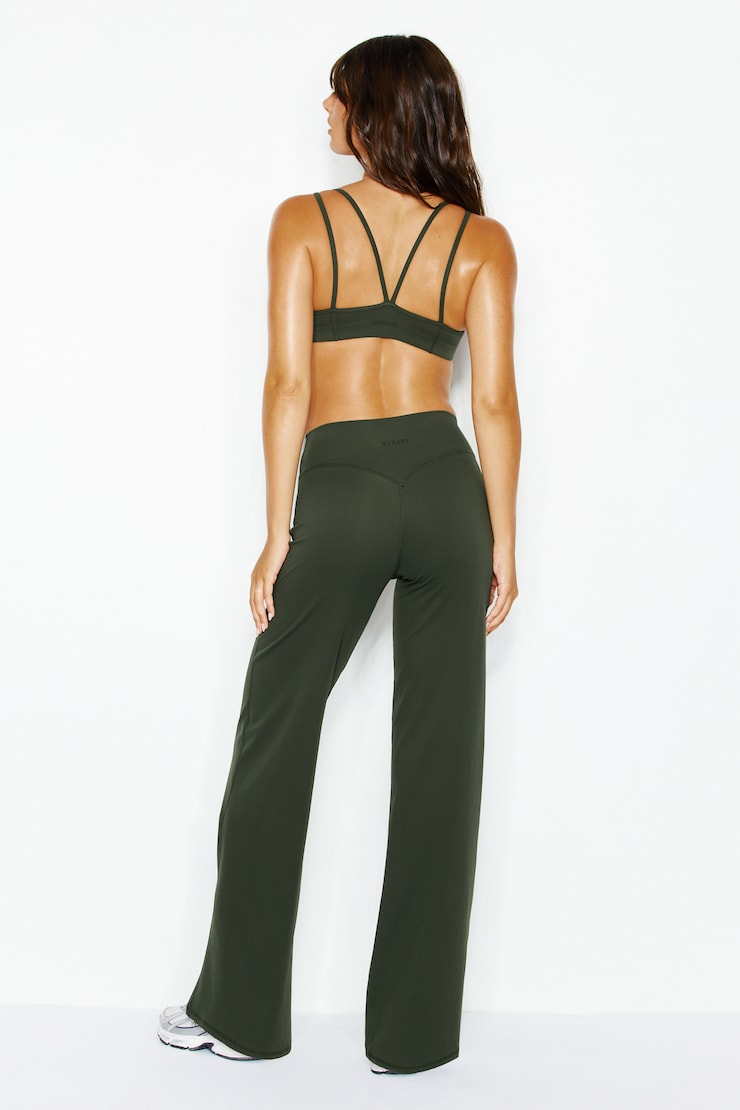 Perfect Peach Active Pants, Olive Obsession, large