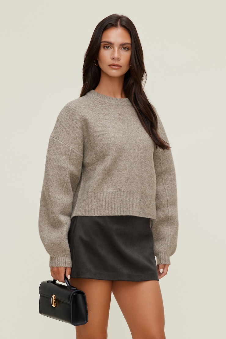 Rylie Balloon Sleeve Sweater