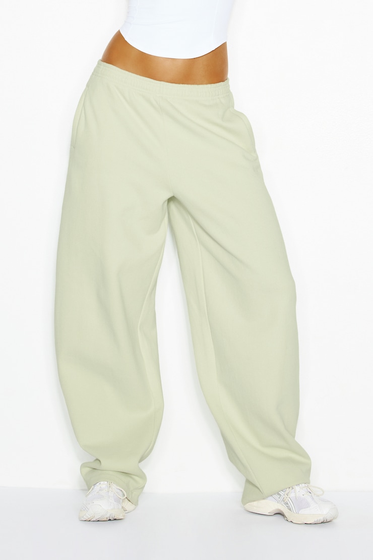UltraFleece Barrel Leg Sweatpants, Mint Mischief, large