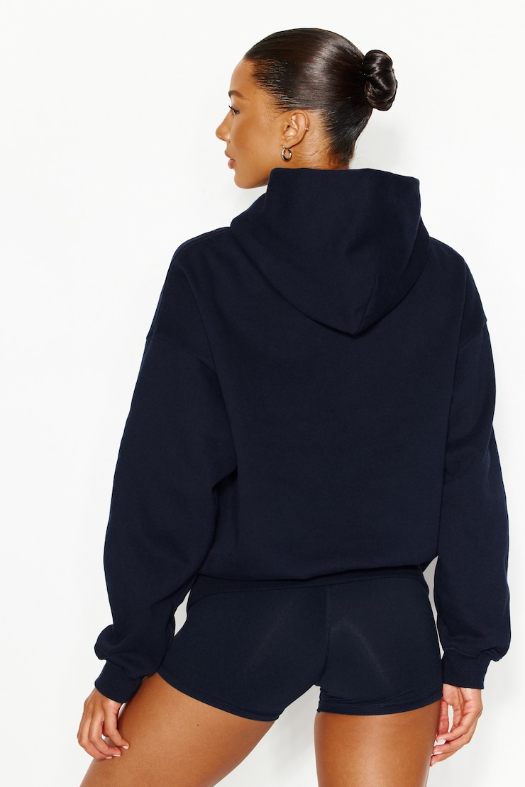 UltraFleece Hoodie, Naughty Navy Blue, large