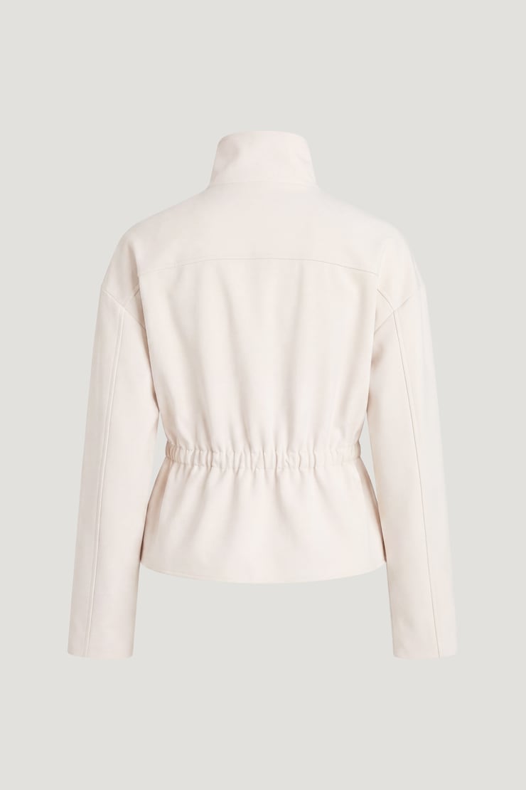 Maeve Cinched Jacket Sea Salt Cream large