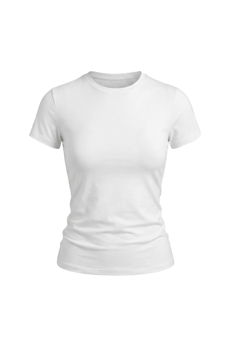 Baretouch Crewneck T-Shirt, Bright White, large