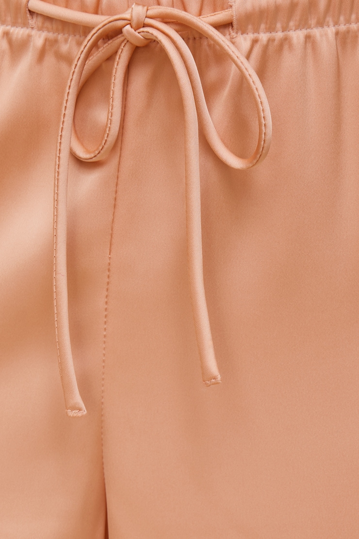 Leo Satin Wide Leg Pants