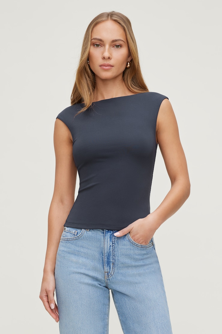 Cap Sleeve T Shirt