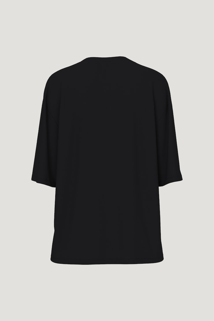 T-shirt en coton et modal