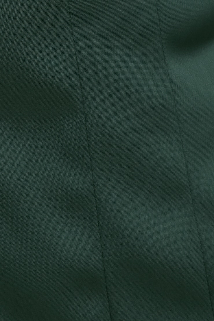 Kyra Satin Shirt Darkest Spruce Green large