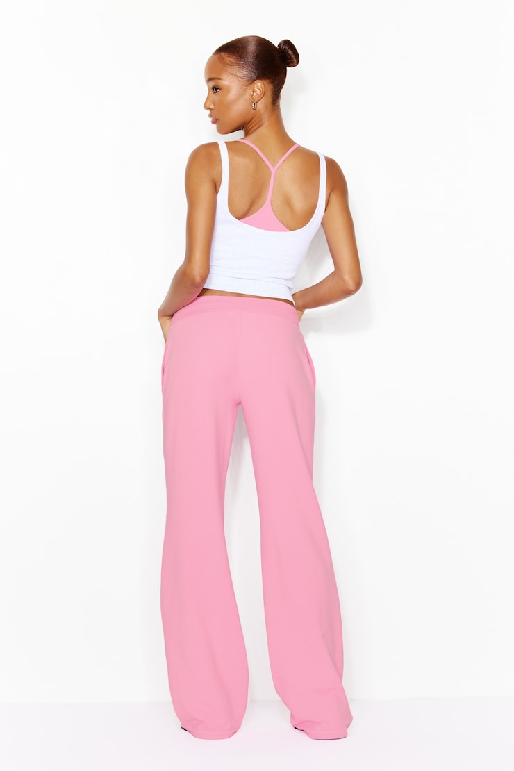 Snatch Booty StretchTerry™ Pants, Pop It Pink, large