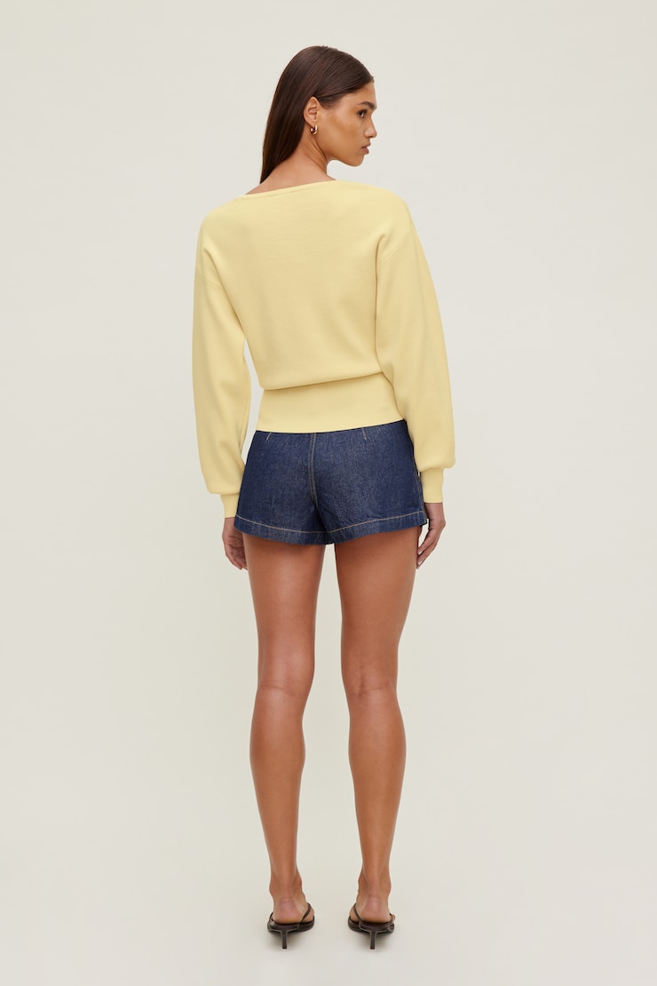 Cardigan à col en V