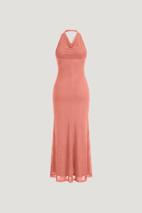 dynamite dress pink Leah Floral Maxi Tube Dress Pink