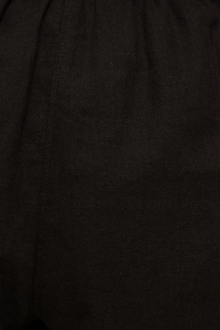 Linen High Rise Shorts