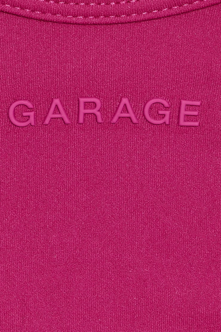 Active Keyhole Back Cami Top, Raspberry Cheeks Pink, large