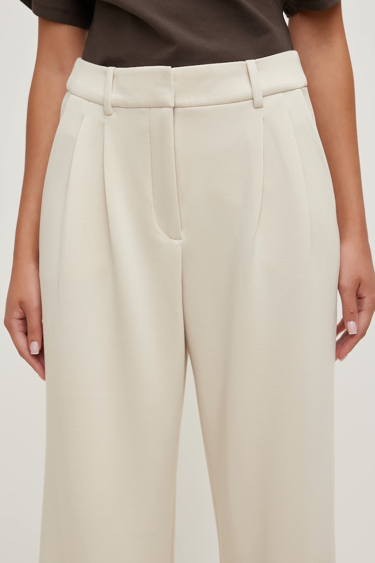 Alex Anywear Wide Leg Pants Rainy Day Beige large