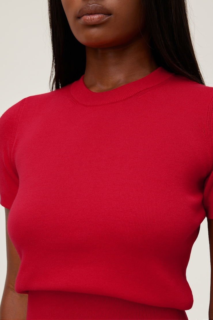 Clara Short Sleeve Sweater