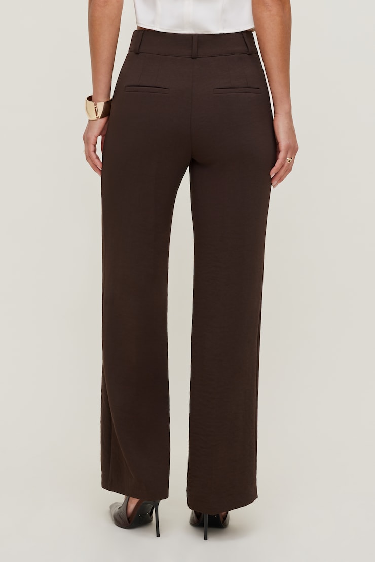 Camelia Airflow Straight Leg Pants Java Brown large