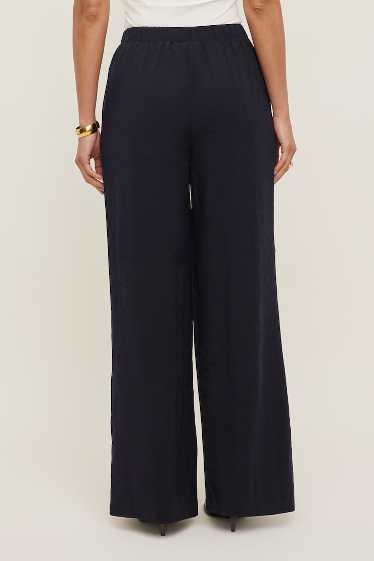 Priya Wide Leg Pants Deep Well Navy large