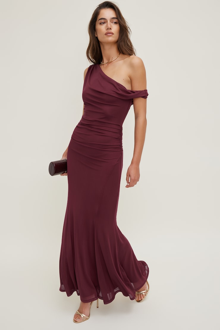 Kristina Mesh Maxi Dress