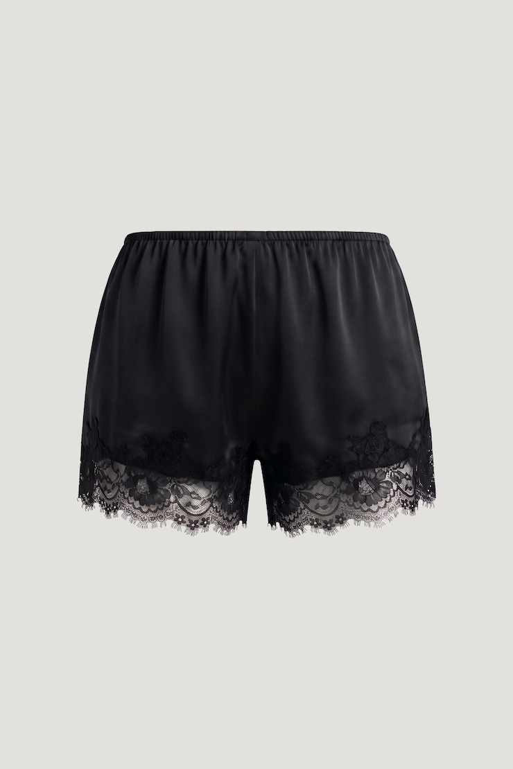 Lace Satin Shorts