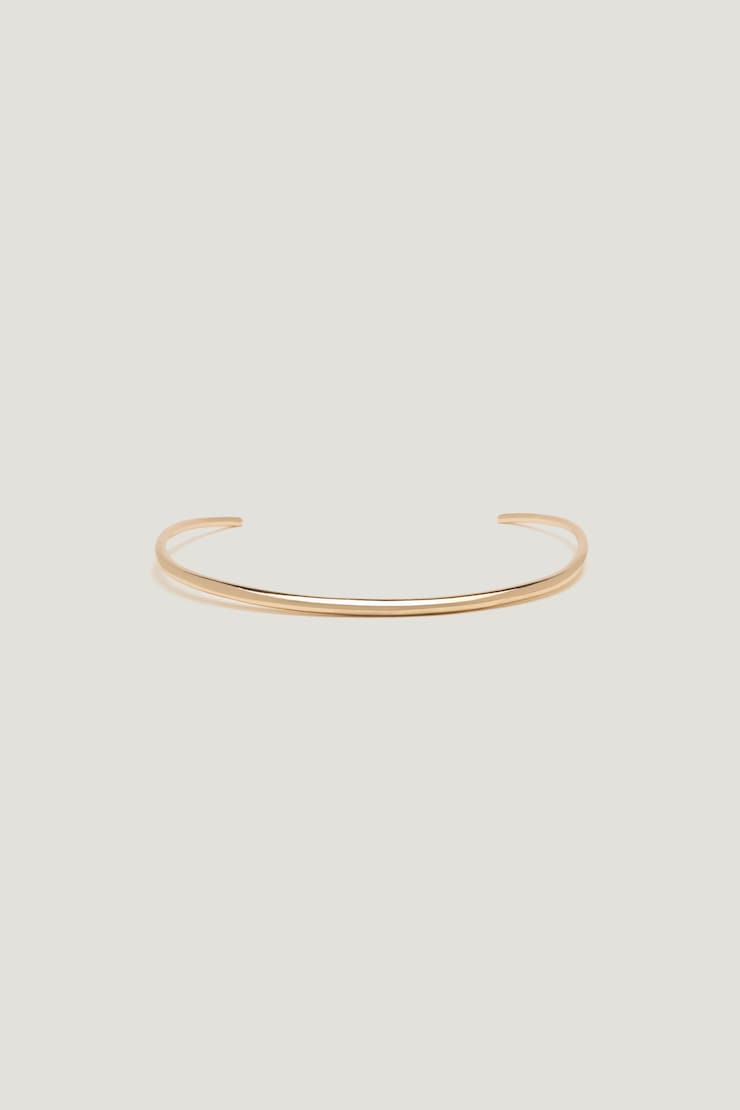 Coil Collarbone Necklace