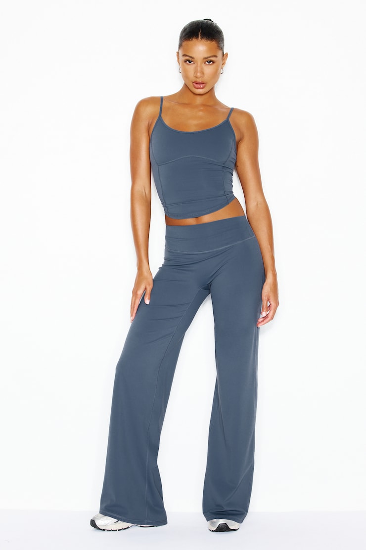 Perfect Peach Active Pants, Heated Indigo, large