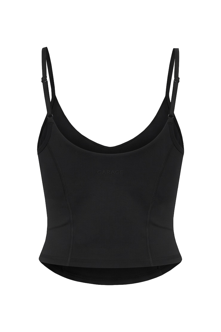Form Active V-Neck Cami Top, Jet Black, large