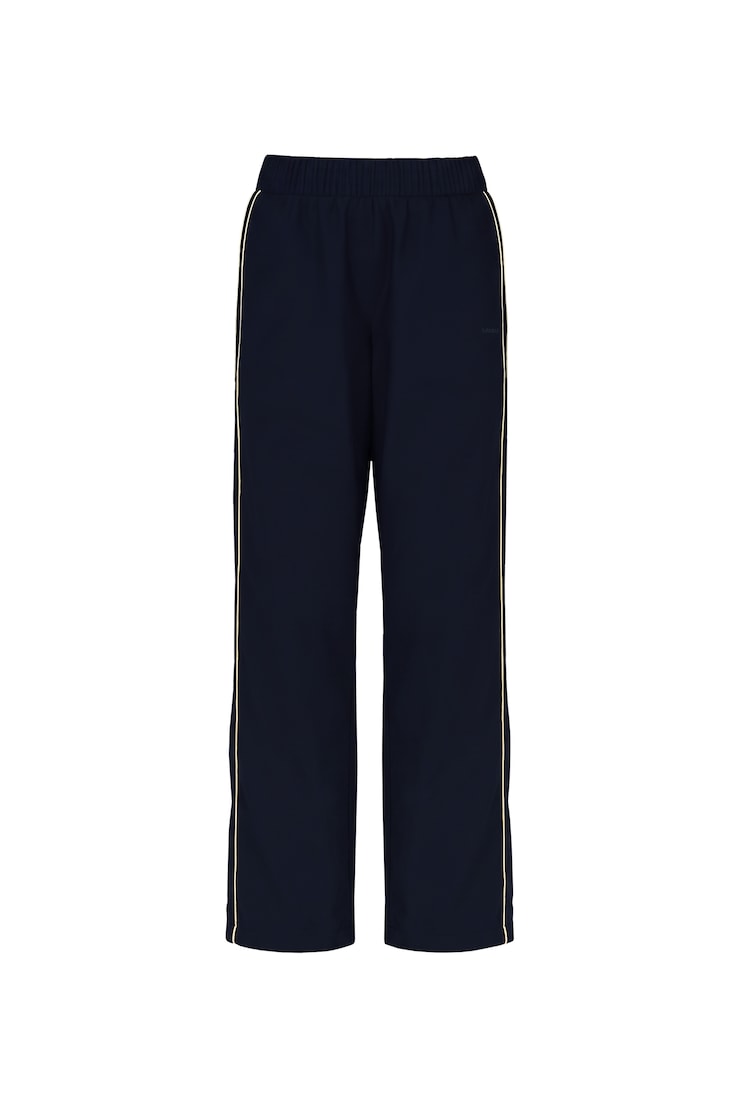 Studio Track Pants, Naughty Navy Blue/Limonada Yellow Stripes, large