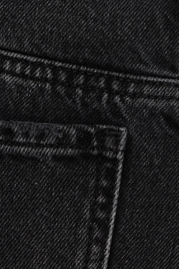 '90s Straight Jeans, Washed Black, large