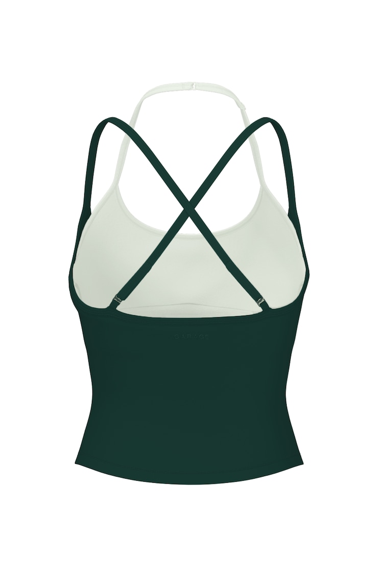 Active Layered Tank Top, Green Envy / Spearmint Green, large