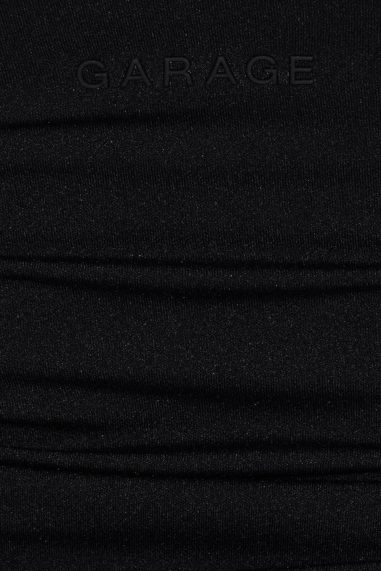 Active Double Layer Mesh Tank Top, Jet Black, large