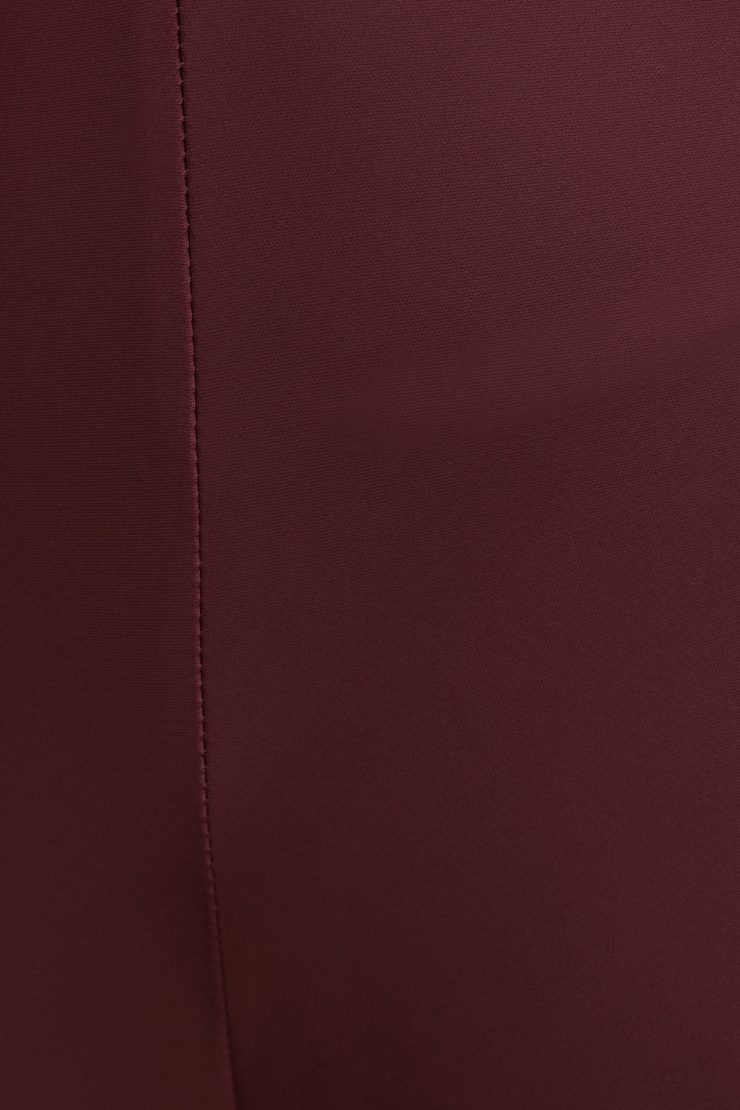 Izzy Wide Leg Satin Pants Zinfandel Burgundy large