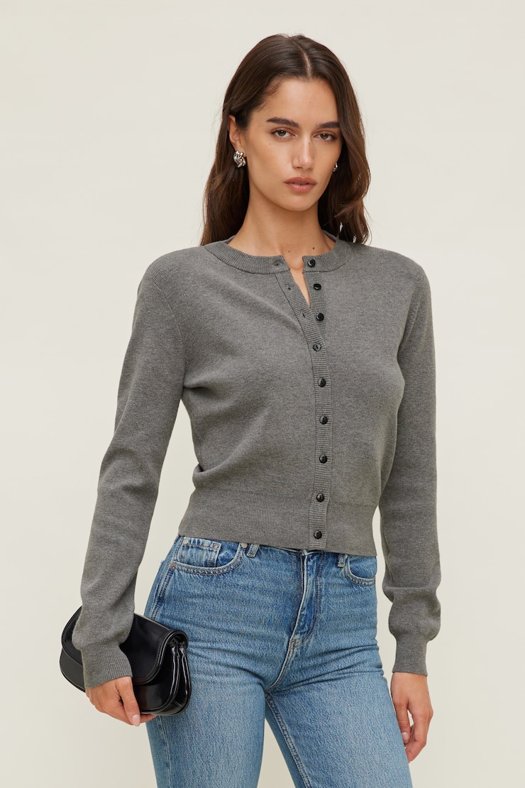 Rebecca Crewneck Cardigan