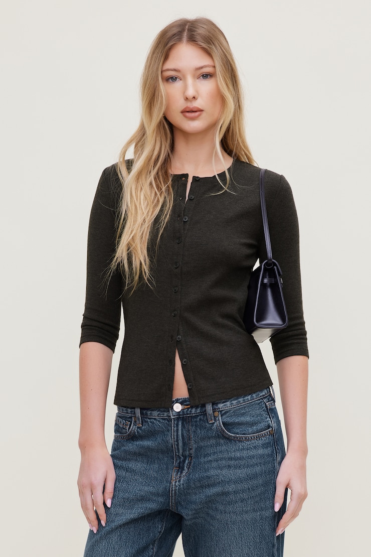 Cardigan à manches 3/4