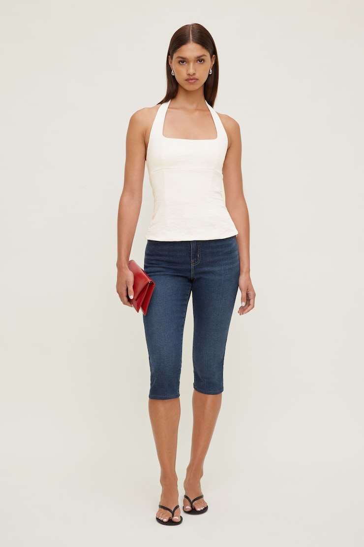 Airflow Halter Top Calming Off White large