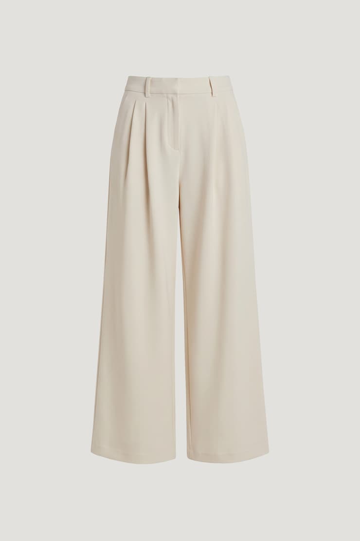 Alex Anywear Wide Leg Pants Rainy Day Beige large