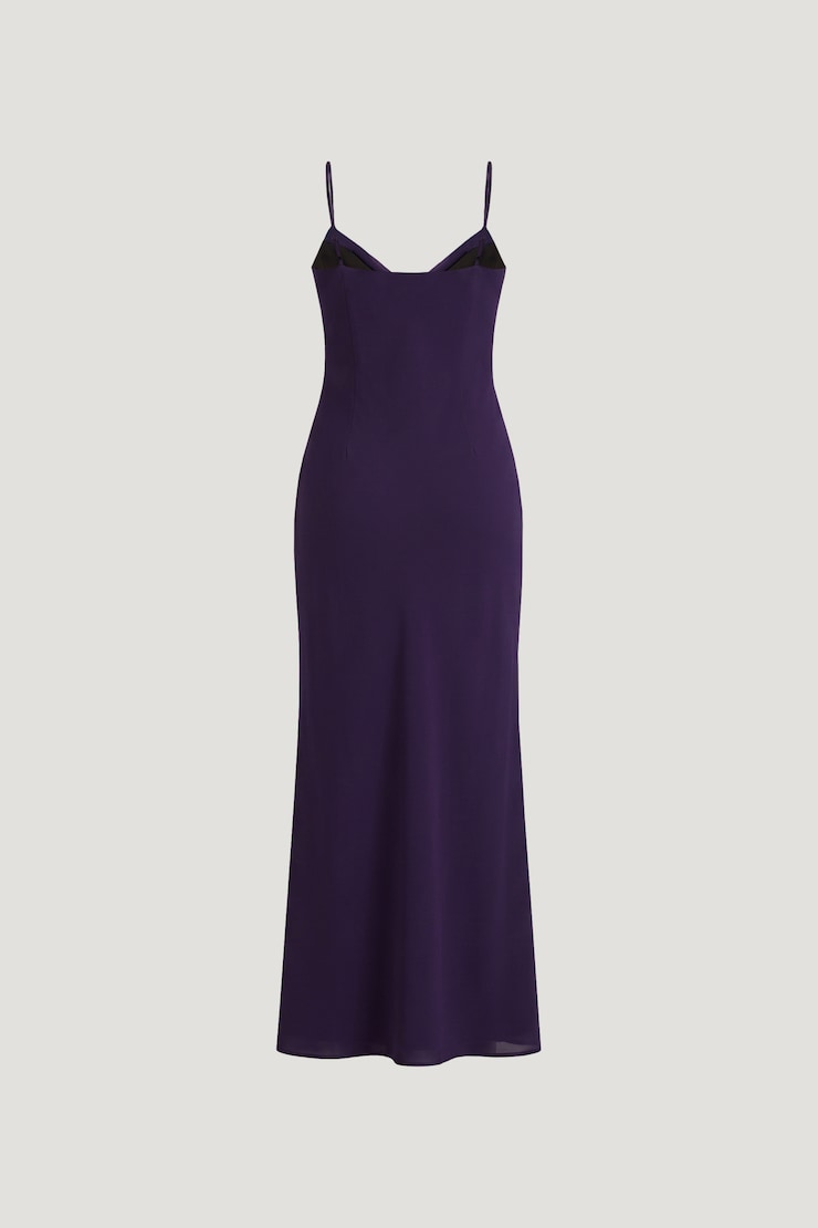 Alessia Maxi Slip Dress Parachute Purple large