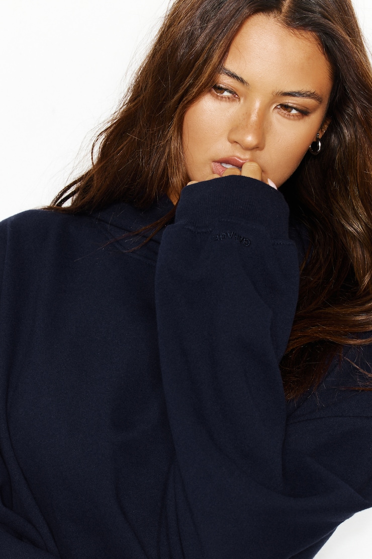 UltraFleece Hoodie, Naughty Navy Blue, large