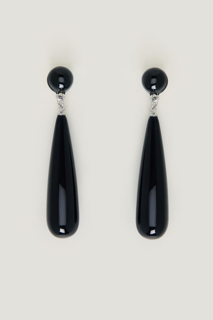 Oblong Drop Earrings