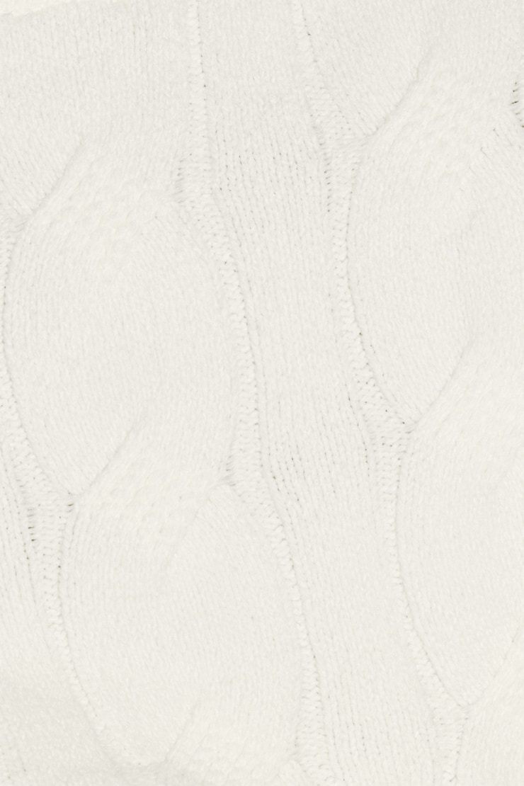 Chenille Shorts, Tofu Off-White, large