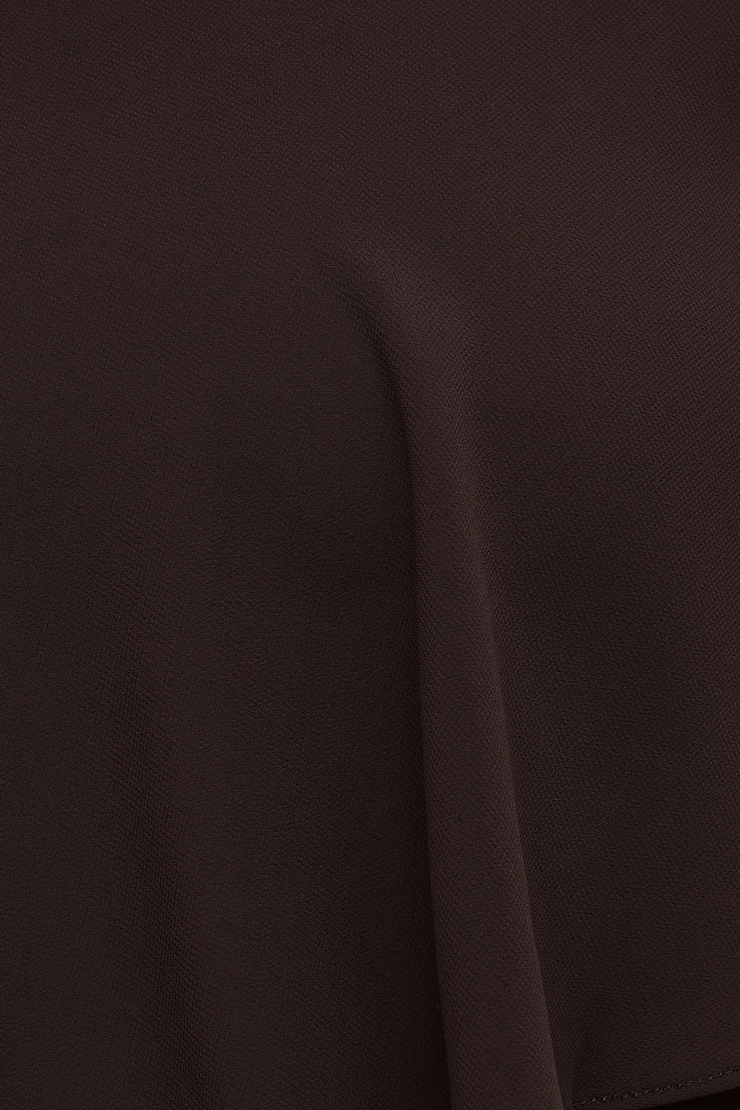 Sora Sculpt Cape Top Cherry Lacquer Burgundy large