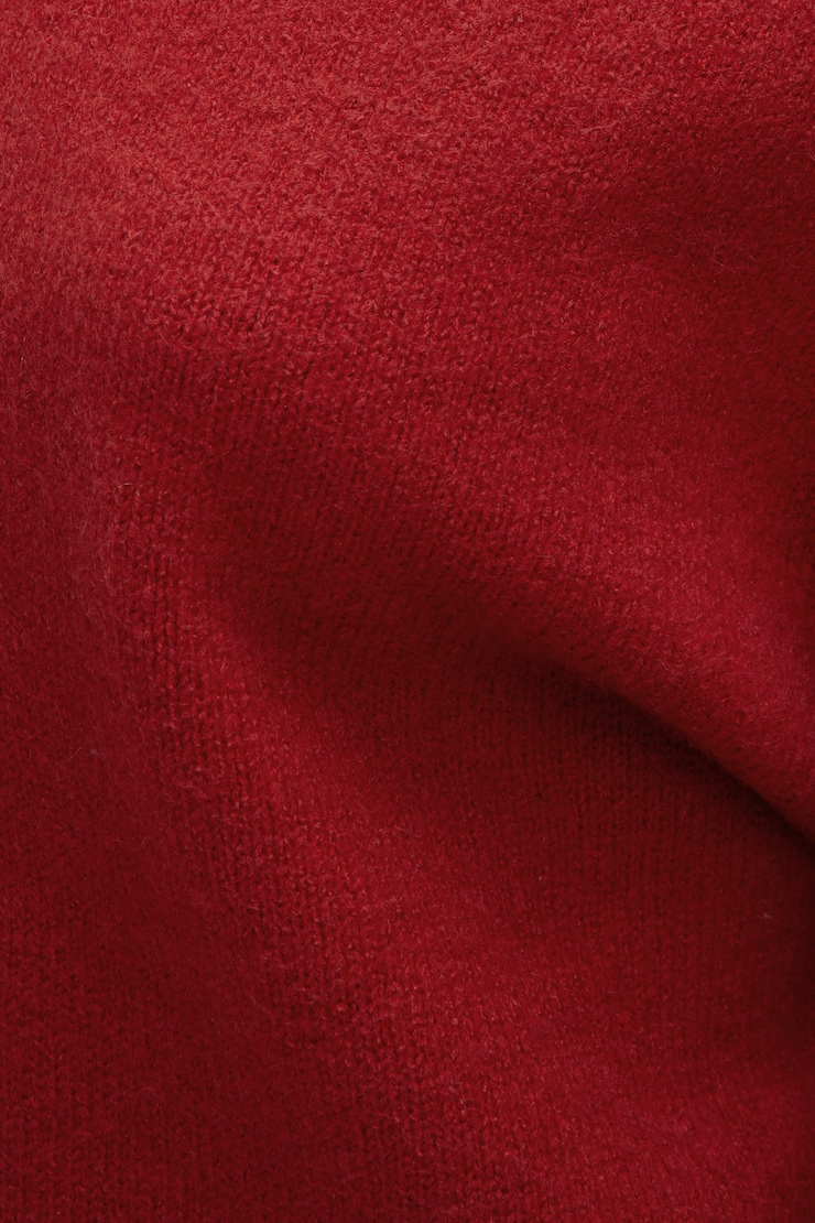 Lola Off Shoulder Sweater Savvy Red large