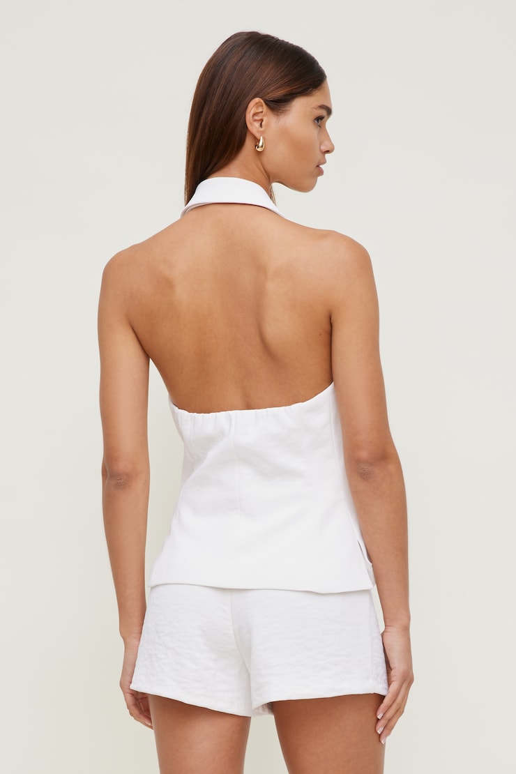 Halter Vest Calming White large