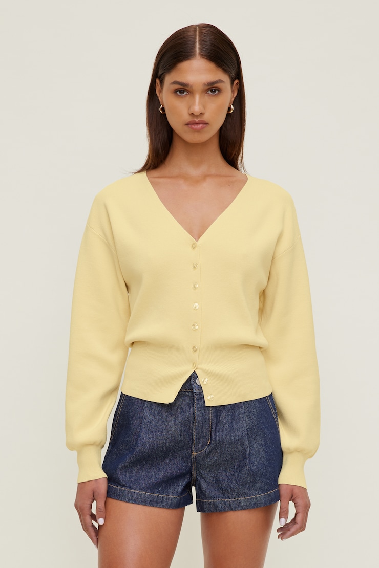 V Neck Cardigan