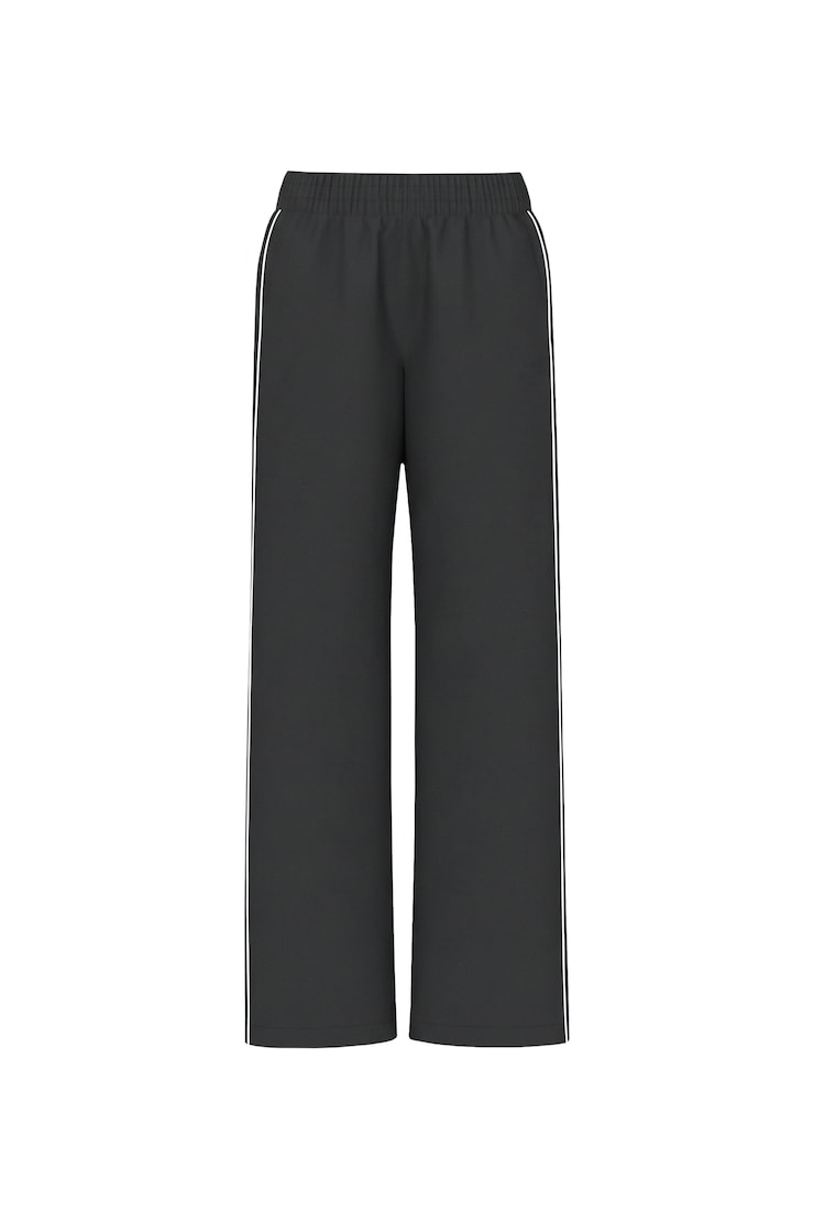Studio Track Pants, Forged Iron Grey/Snow White, large