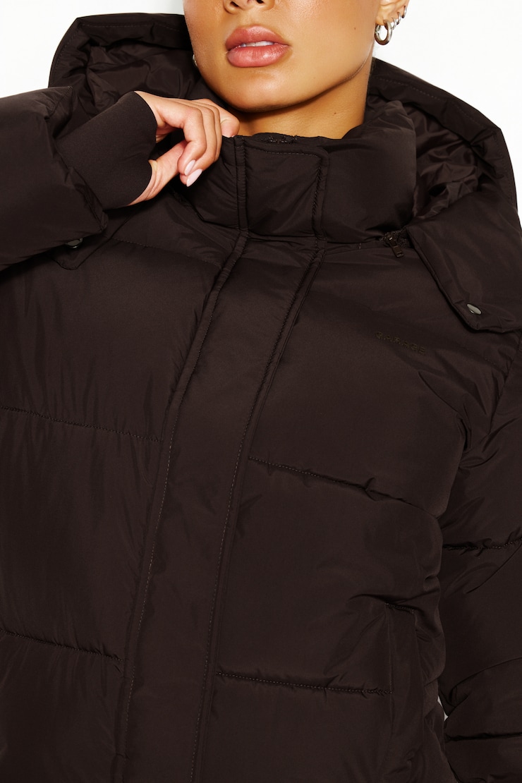 Perfect Puff Jacket, CHOCOLATE MOUSSE, large
